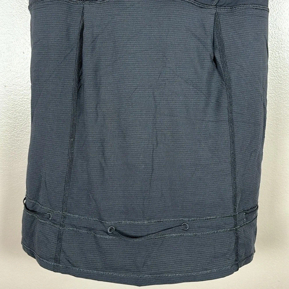 Lululemon Hustle & Bustle Black Size 8 Tank Top - Picture 3 of 9